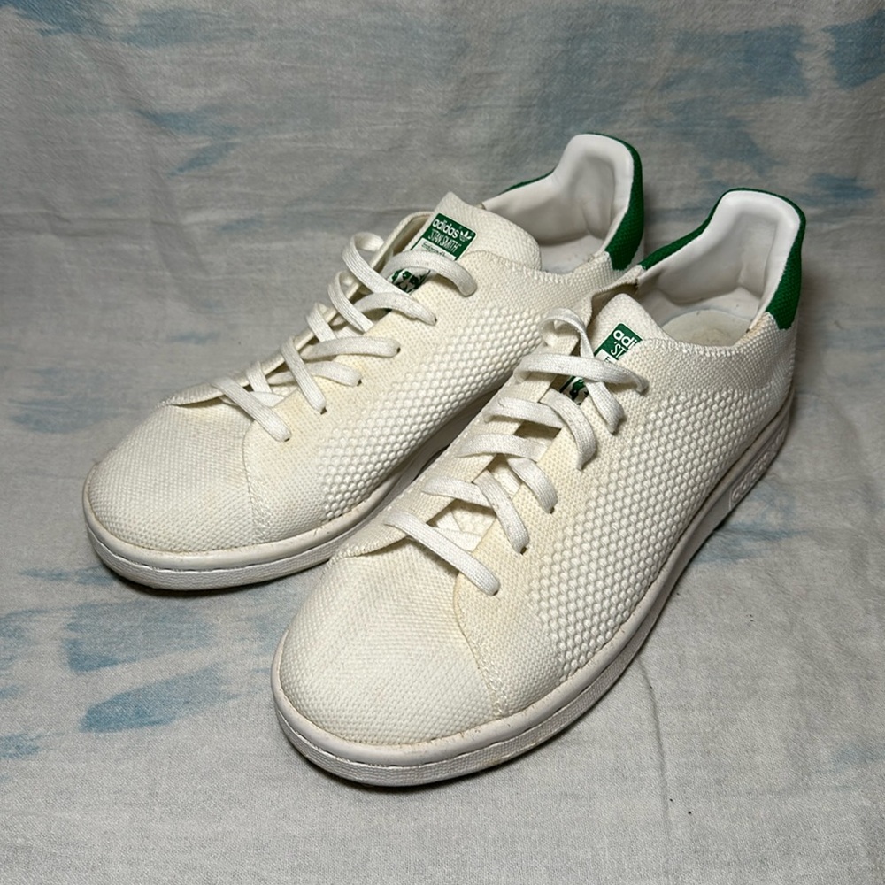 Adidas Stan Smith 'White Green Mesh' Size 3,5